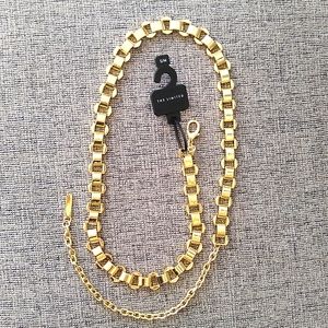 NWT! The Limited Gold Cascading Belt